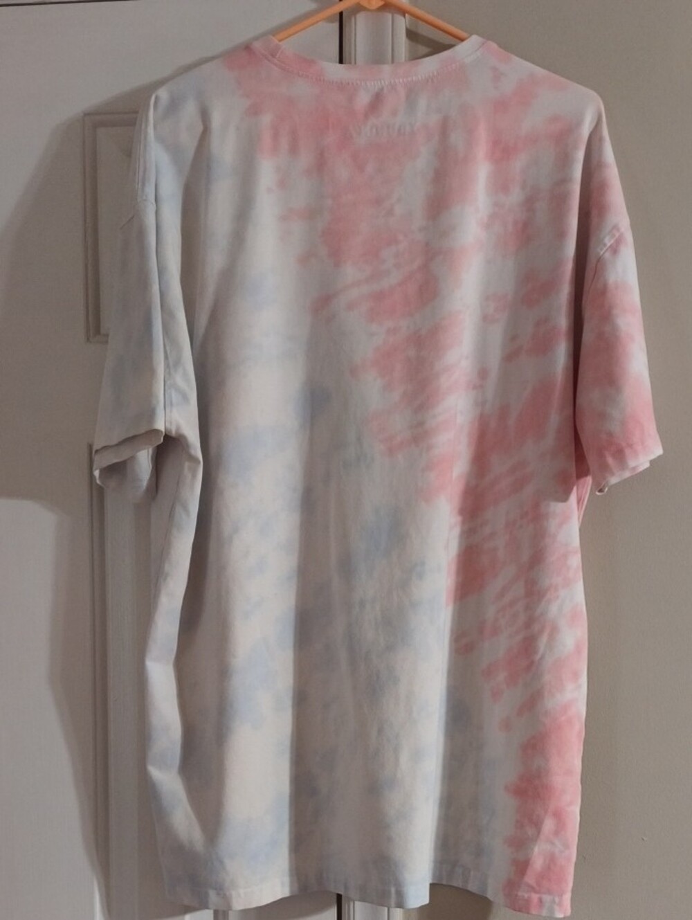 YoungLA Pink & Light Blue Tie-Dye Floral Hummingbird Tee - Picture 6 of 8